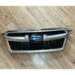2013 2014 SUBARU LEGACY Upper Center Grill Grille with Emblem Sedan OEM #R17